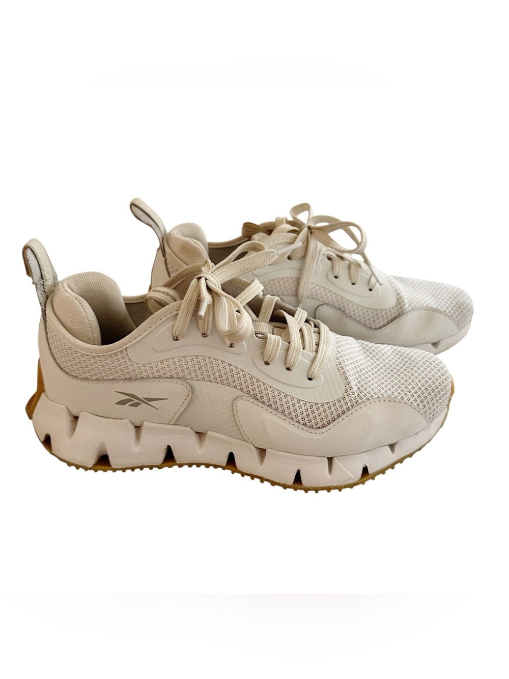 Reebok Zig Dynamica White Sneakers